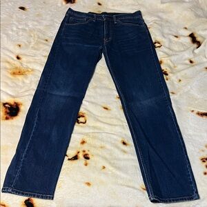 Levi's Dark Blue Straight Jeans